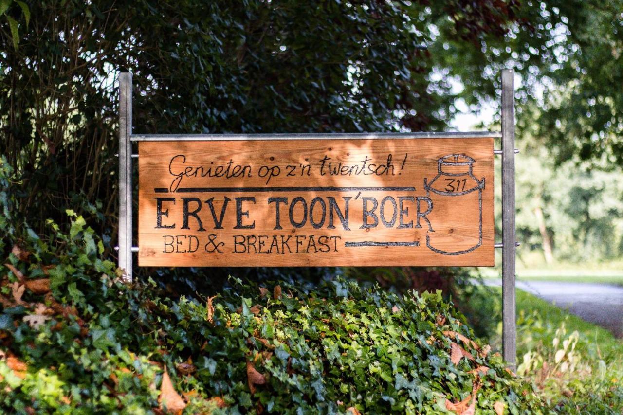 Bed and Breakfast Erve Toon'Boer Mander Exterior foto